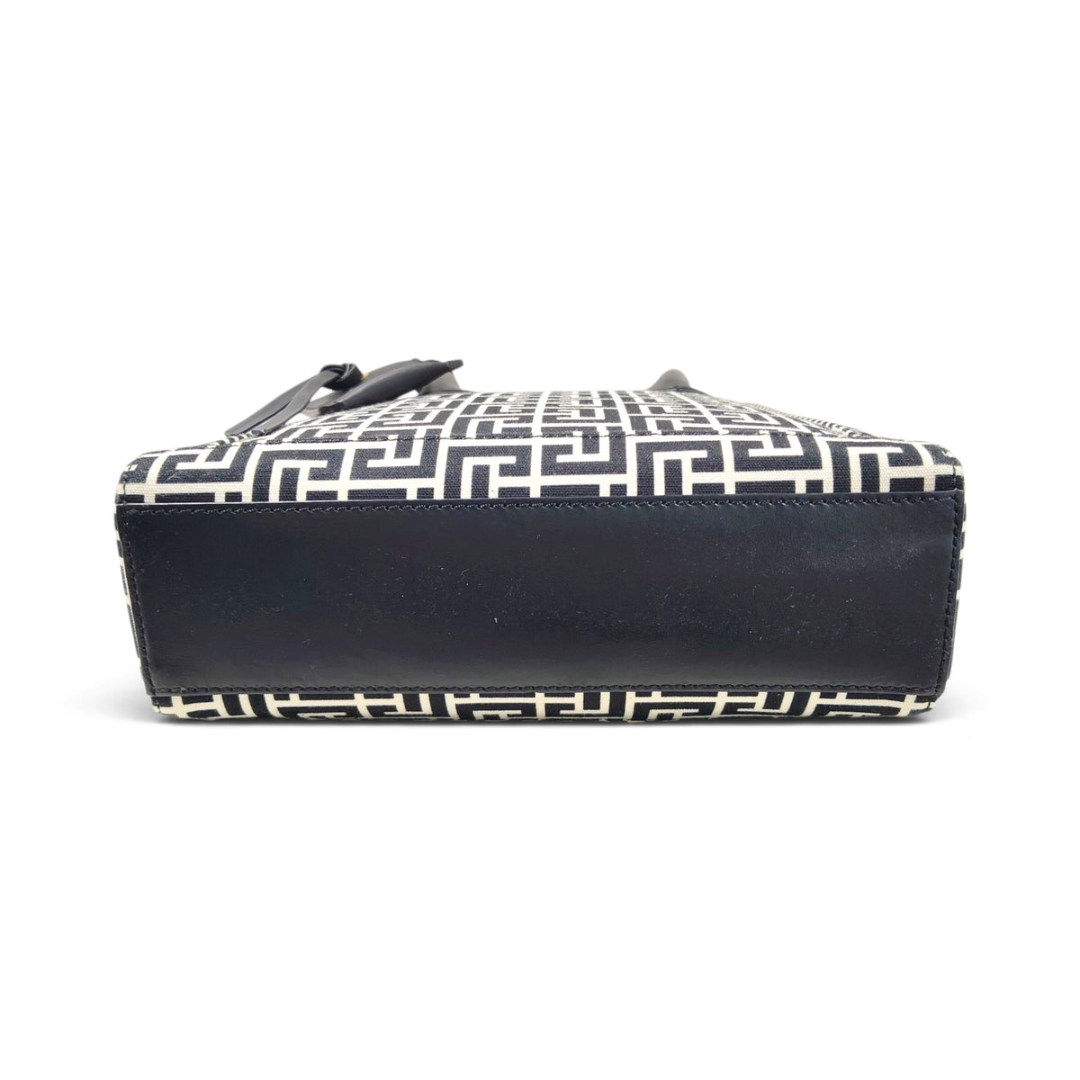 BALMAIN 2WAY BAG YN1FB661 RANK(AB) WHITE/BLACK