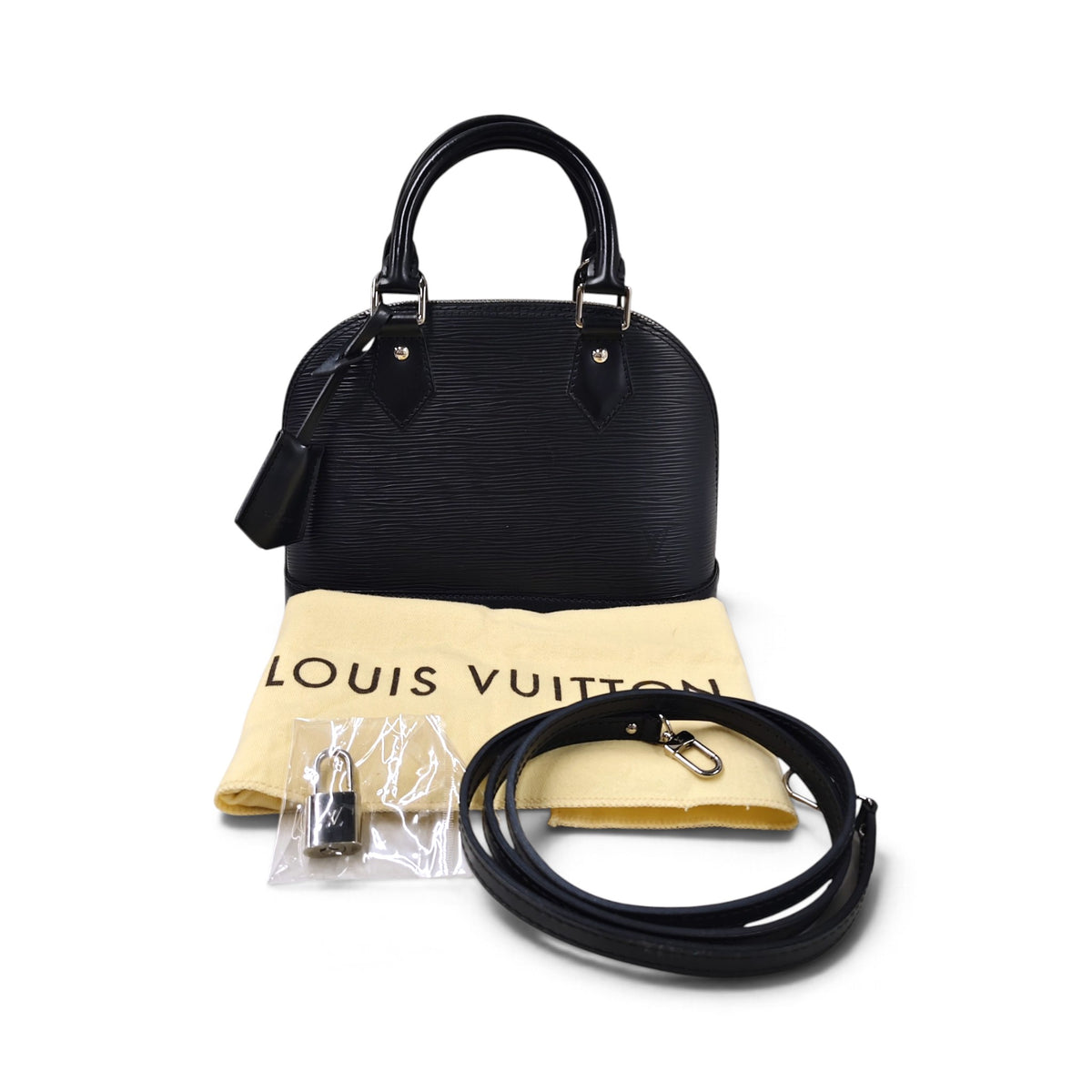 LOUIS VUITTON 2WAY BAG EPI M4031N RANK(B) BLACK SCRATCH FL0184 ARMA BB