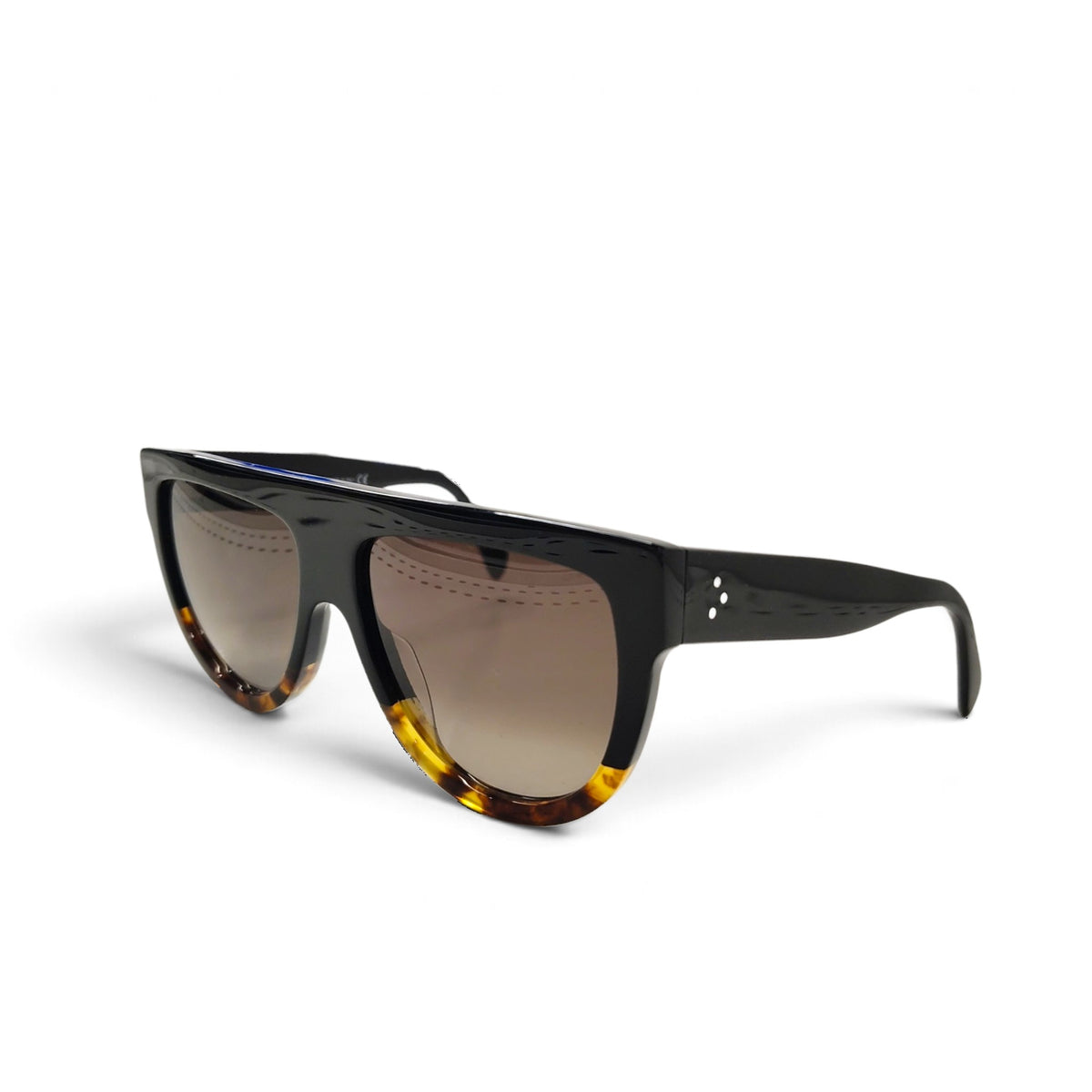 CELINE SUNGLASSES CL4001IN RANK(A) BLACK/BROWN