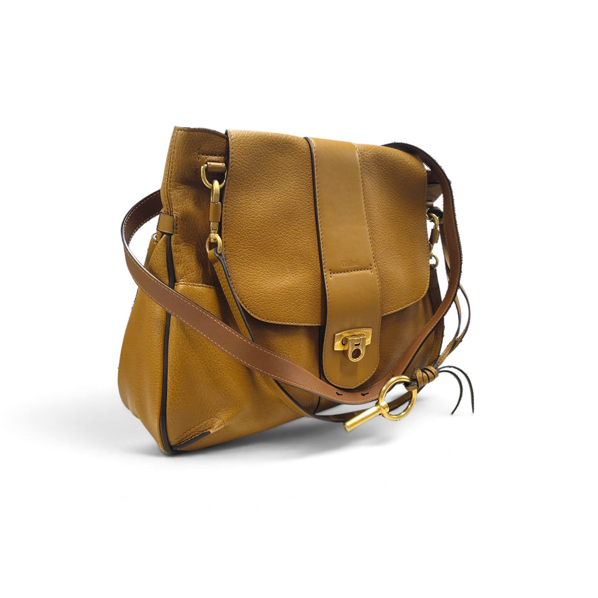 Chloe 2WAY Bag 04135665-9 B4Z2S5 Brown Rank B
