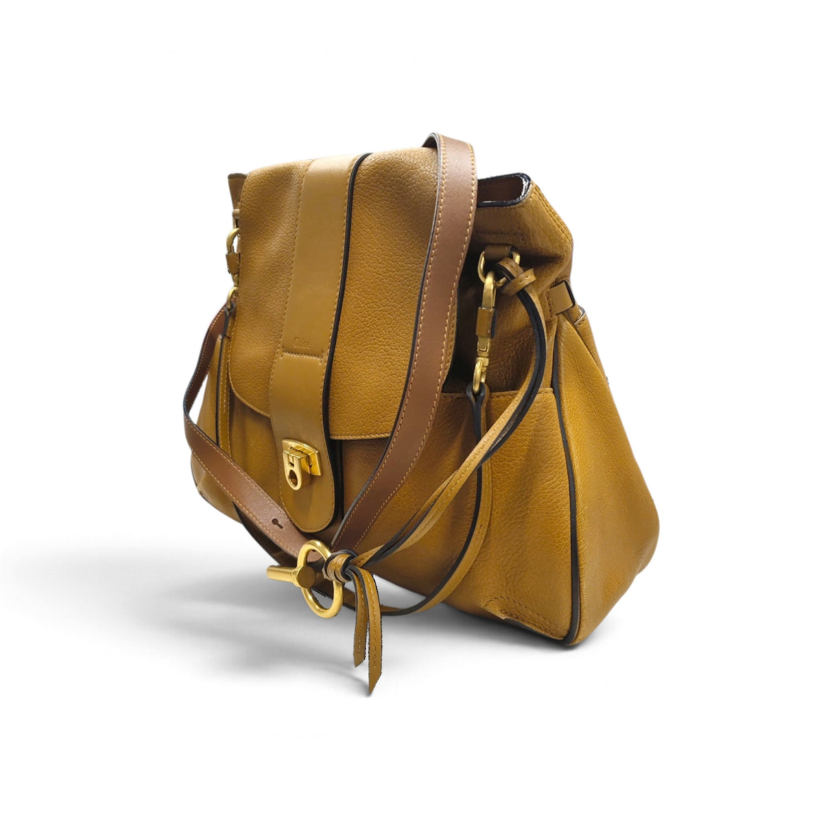 Chloe 2WAY Bag 04135665-9 B4Z2S5 Brown Rank B