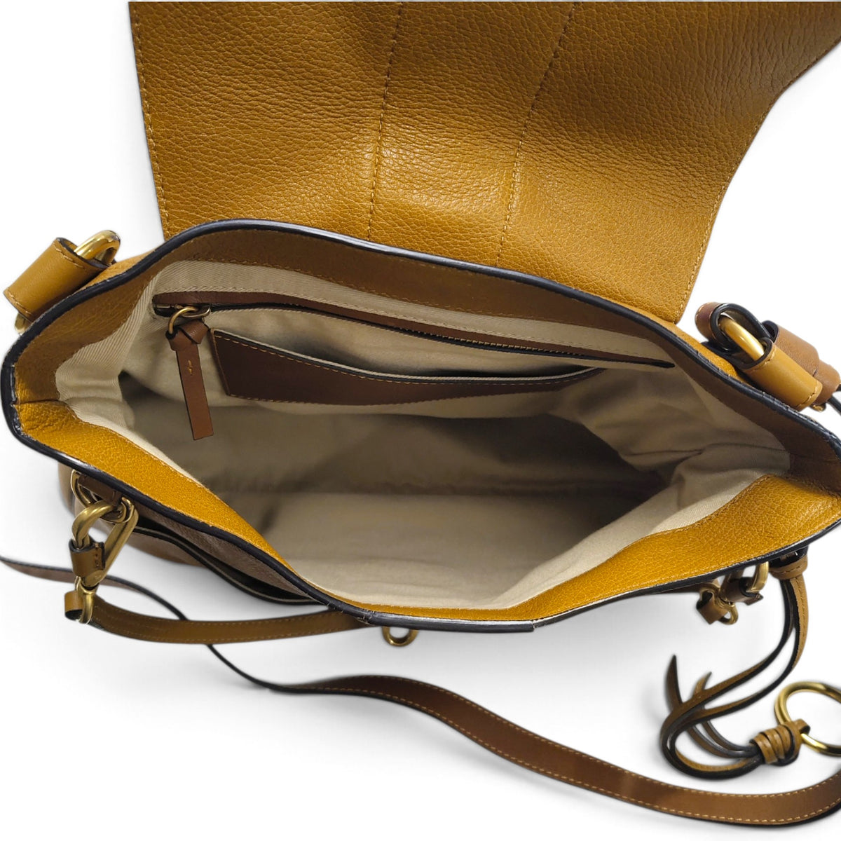 Chloe 2WAY Bag 04135665-9 B4Z2S5 Brown Rank B