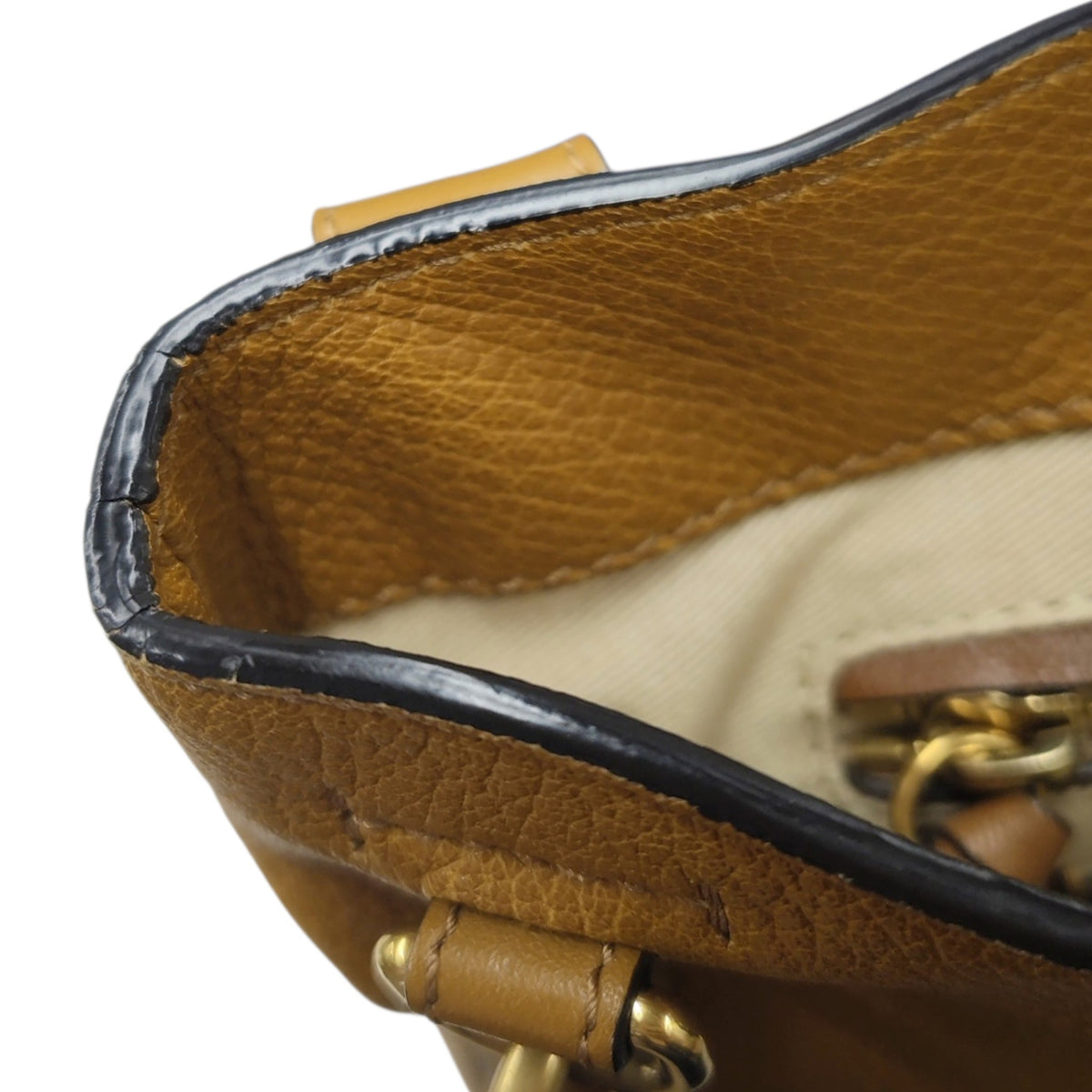 Chloe 2WAY Bag 04135665-9 B4Z2S5 Brown Rank B