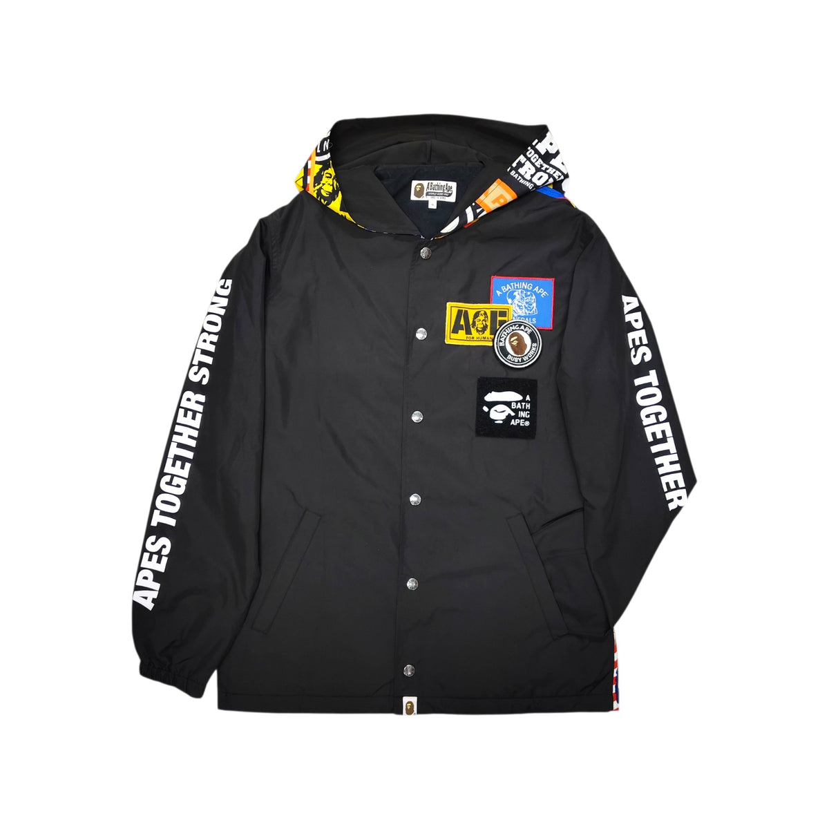 A BATHING APE Jacket Size S Mens Multi Color 001LJE701012X Rank B