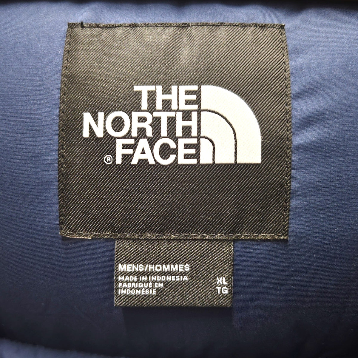 THE NORTH FACE Down Jacket Size XL Mens Navy NF0A7WXU Rank AB