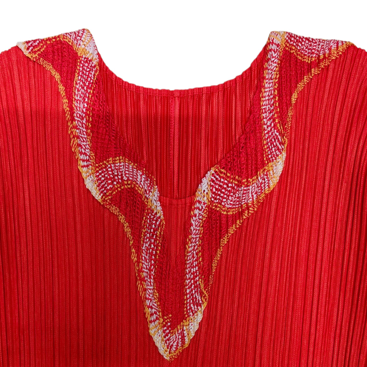 PLEATS PLEASE Shirt Size S Lady's Red  PP26-JK423 7566125 Rank B
