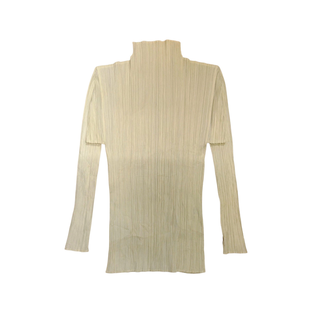 PLEATS PLEASE BLOUSE LADY'S BEIGE RANK(B) PP05-JK005