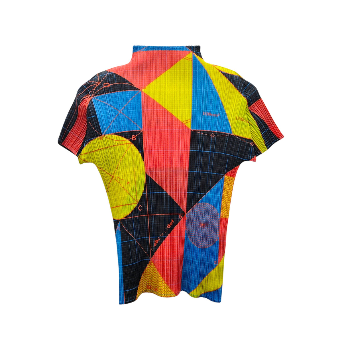 PLEATS PLEASE T-SHIRT SIZE S LADY'S MULTI COLOR RANK(B) PP86-JK541 7562122