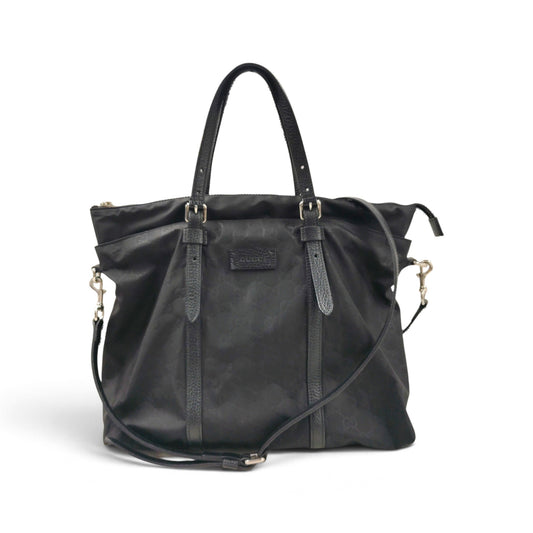 GUCCI 2WAY Bag 510332 493075 Black Rank AB