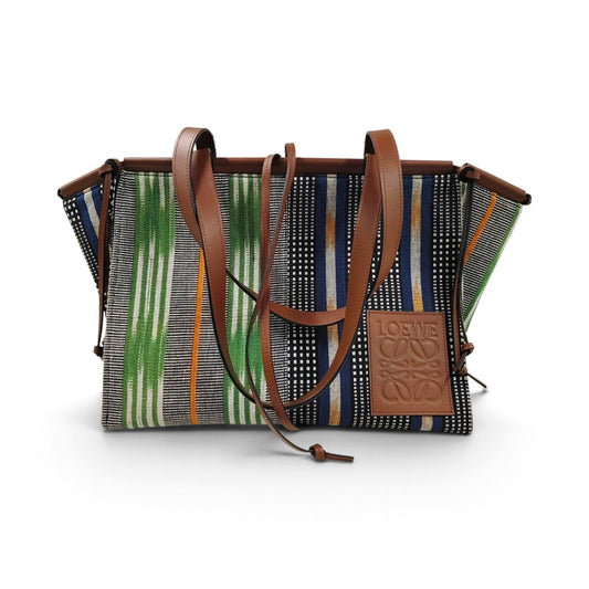 LOEWE Tote Bag Multi Color 702109 Rank A