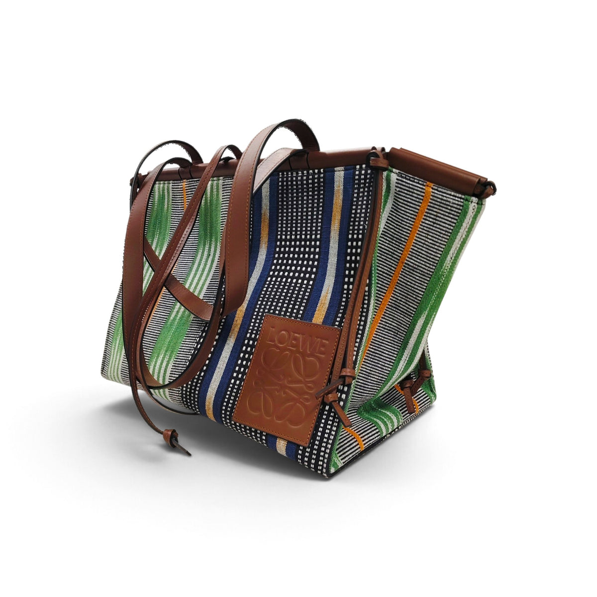 LOEWE Tote Bag Multi Color 702109 Rank A