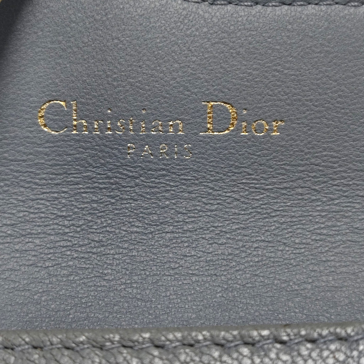 CHRISTIAN DIOR CARD CASE RANK(B) GRAY SCRATCH/STAIN 44-MA-0211