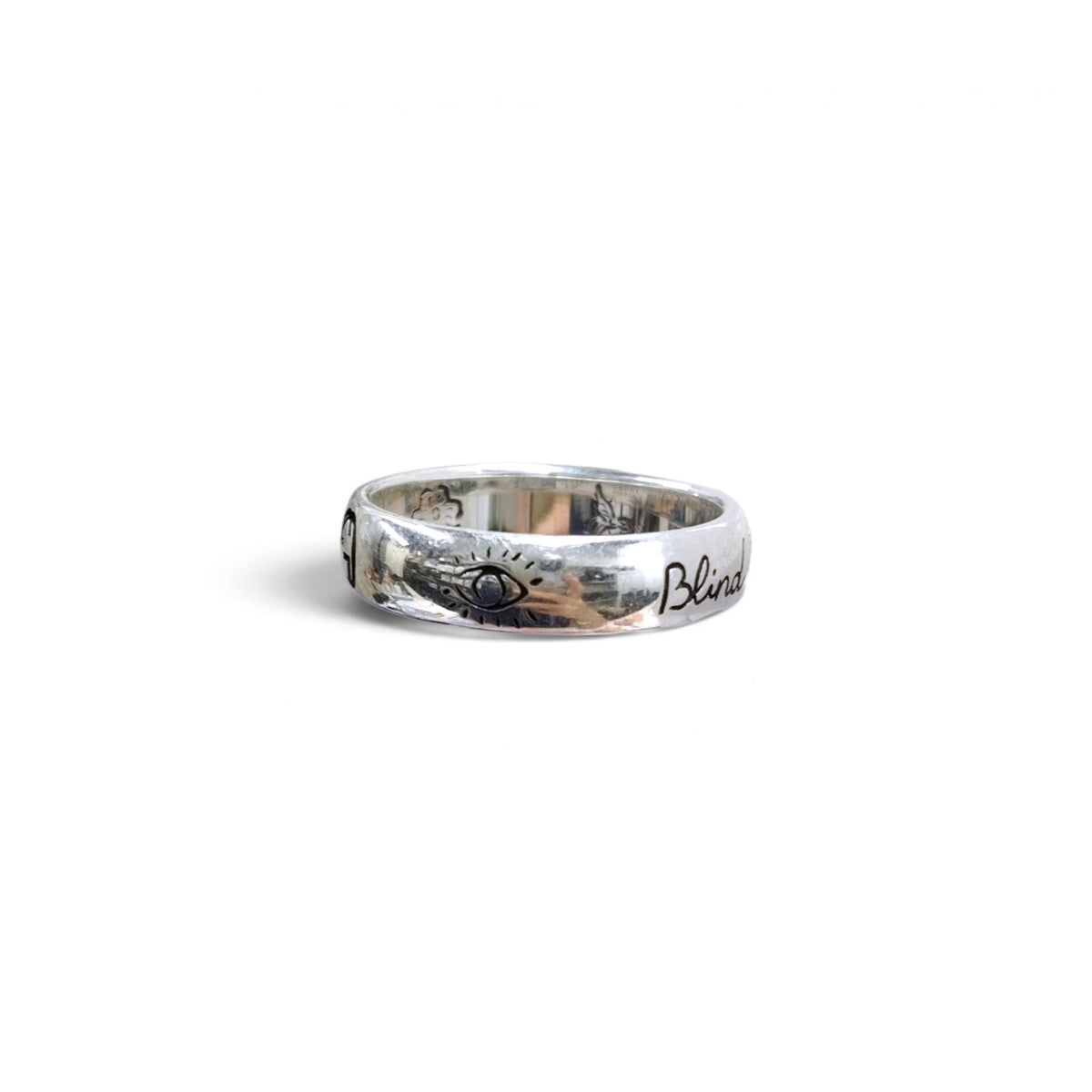 GUCCI RING RANK(B) AG925 17 BLIND FOR LOVE