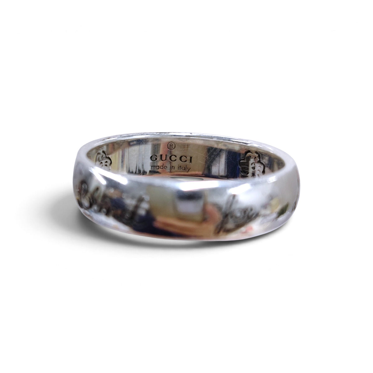 GUCCI RING RANK(B) AG925 17 BLIND FOR LOVE