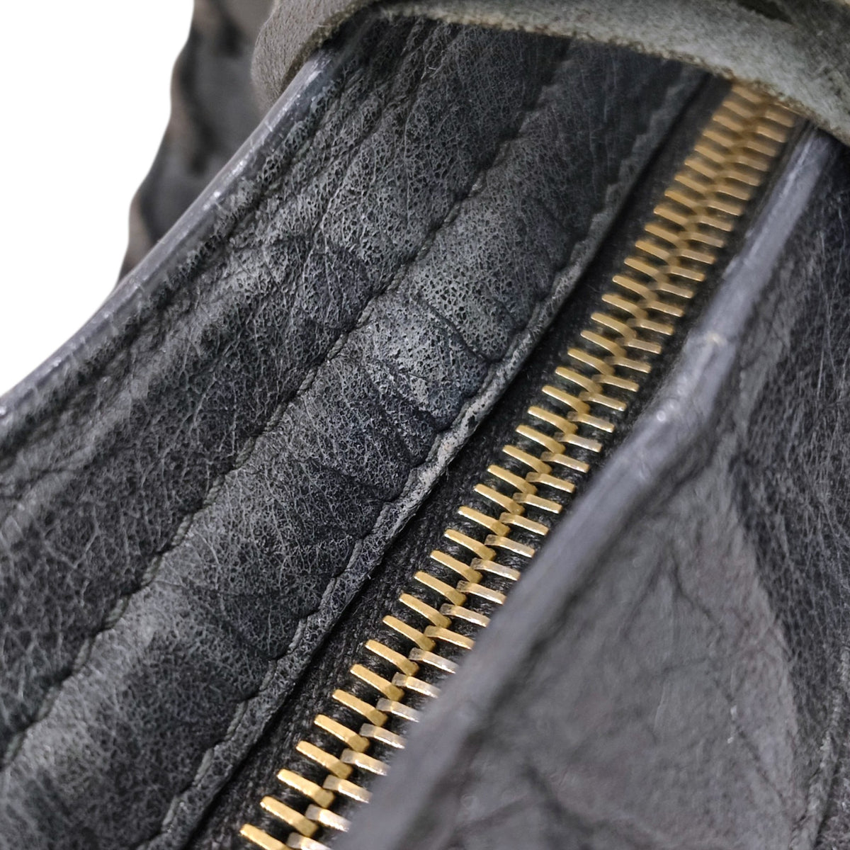 BALENCIAGA HANDBAG RANK(BC) BLACK STAIN/DAMAGE THE TOWN 240579 1000 002123