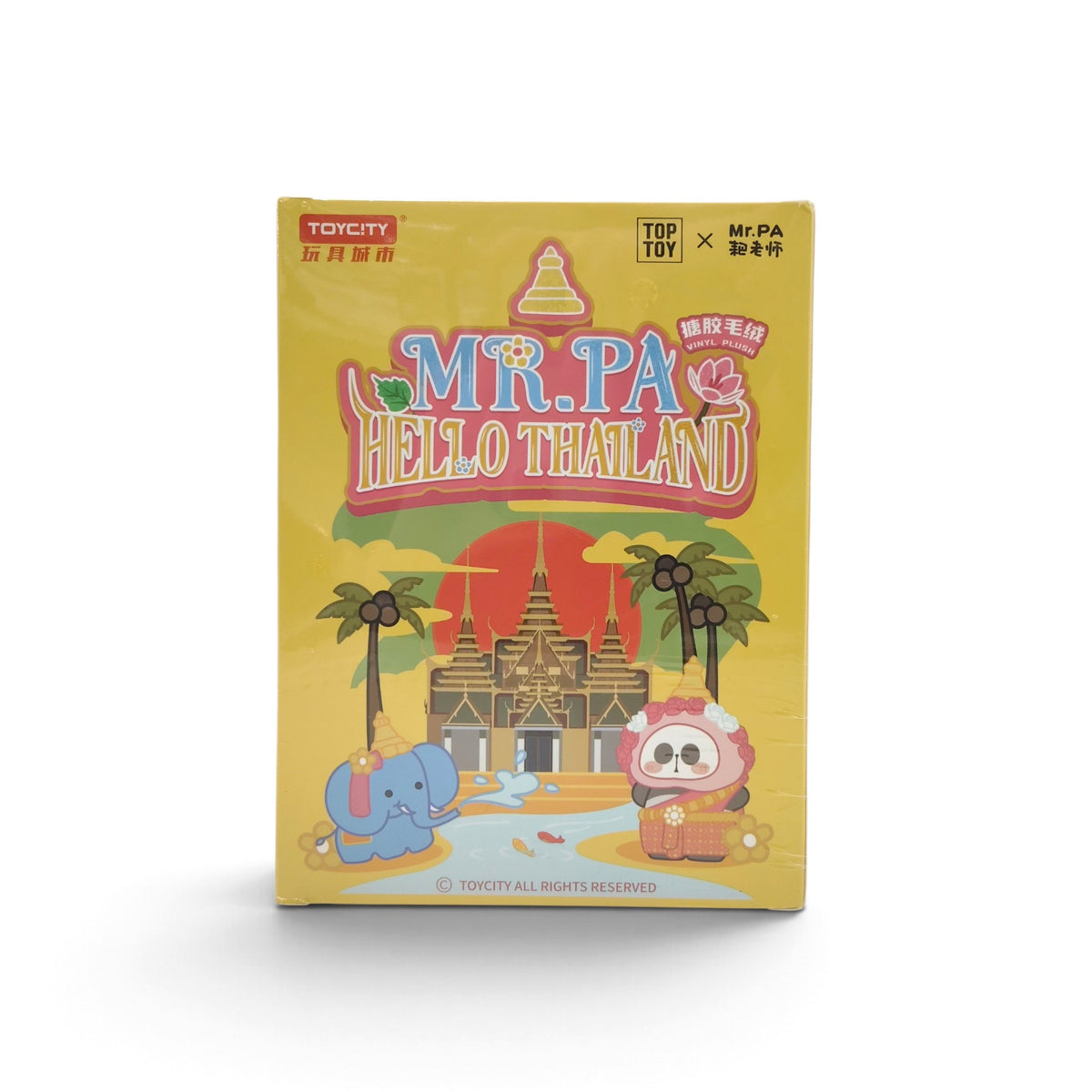 TOPTOY X MR.PA MODEL UNUSED ITEM HELLO THAILAND