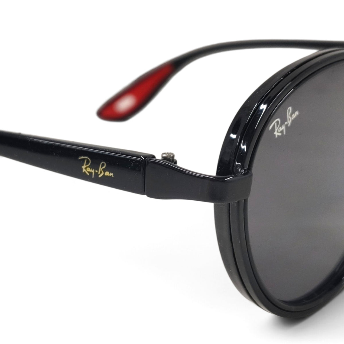 RAY-BAN SUNGLASSES RB7285 RANK(B) BLACK TAY BAN FERARI COLLECTION
