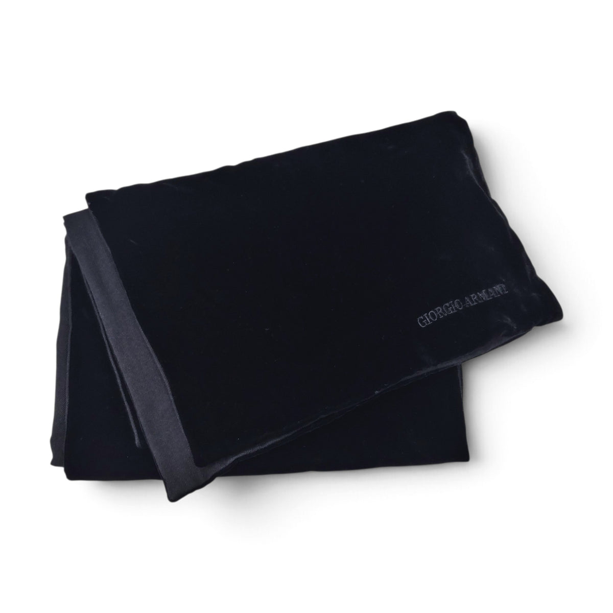 GIORGIO ARMANI SCARF RANK(B) BLACK