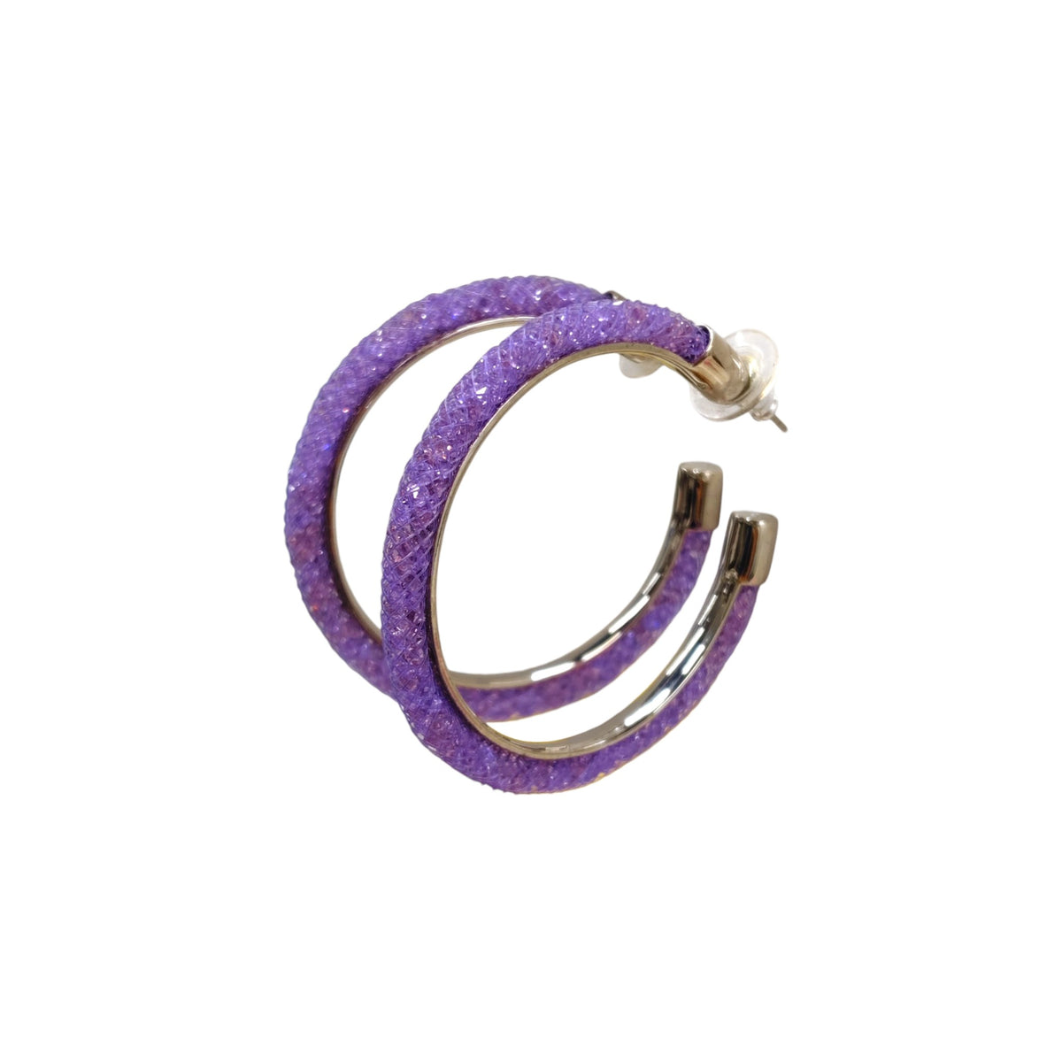 SWAROVSKI Earring Purple Rank B