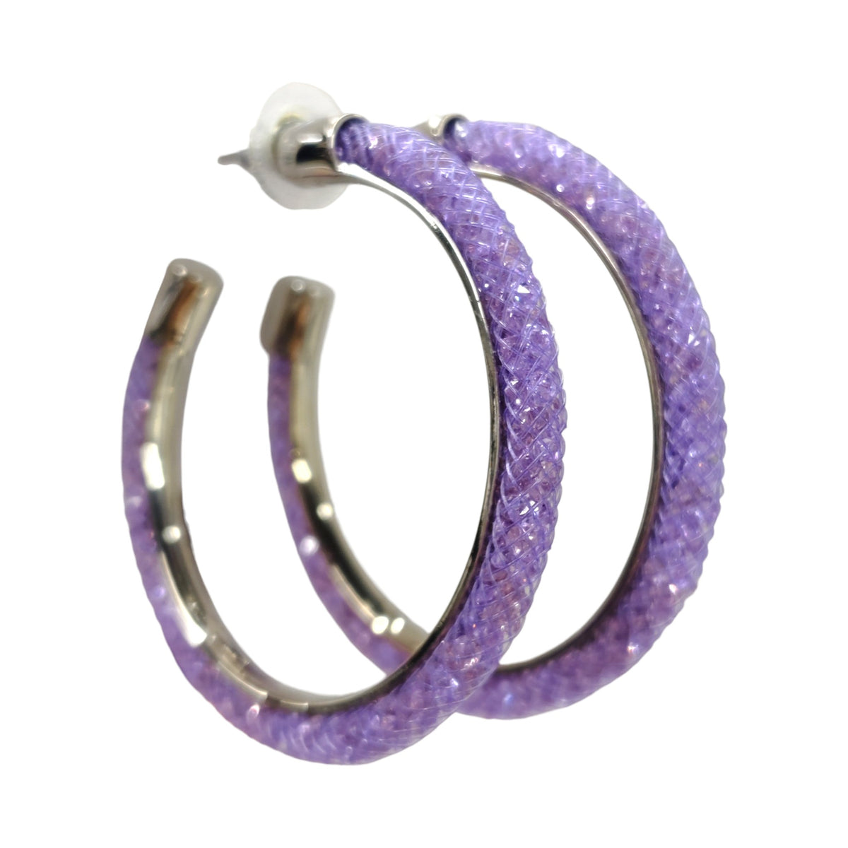 SWAROVSKI Earring Purple Rank B