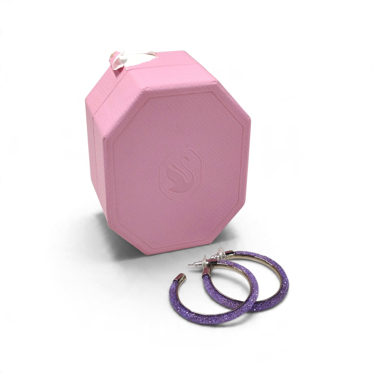 SWAROVSKI Earring Purple Rank B