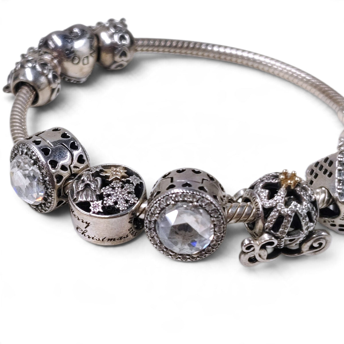 Bracelet PANDORA Rank (B) ALE 925 Charm 8P