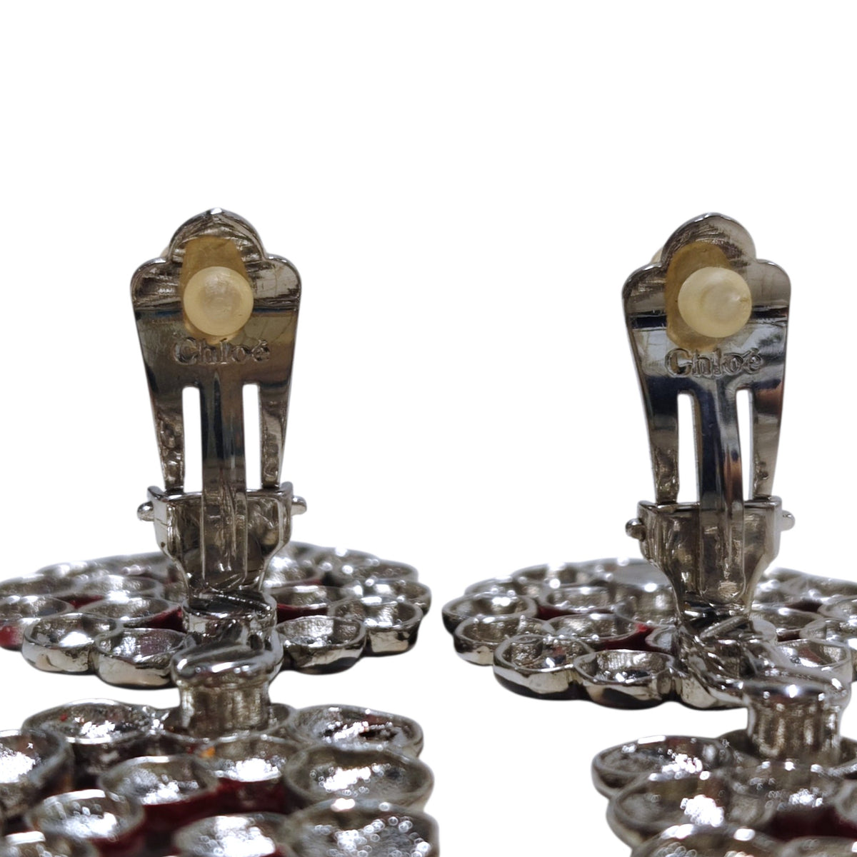 Earring Chloe Rank (A) Red/Gold