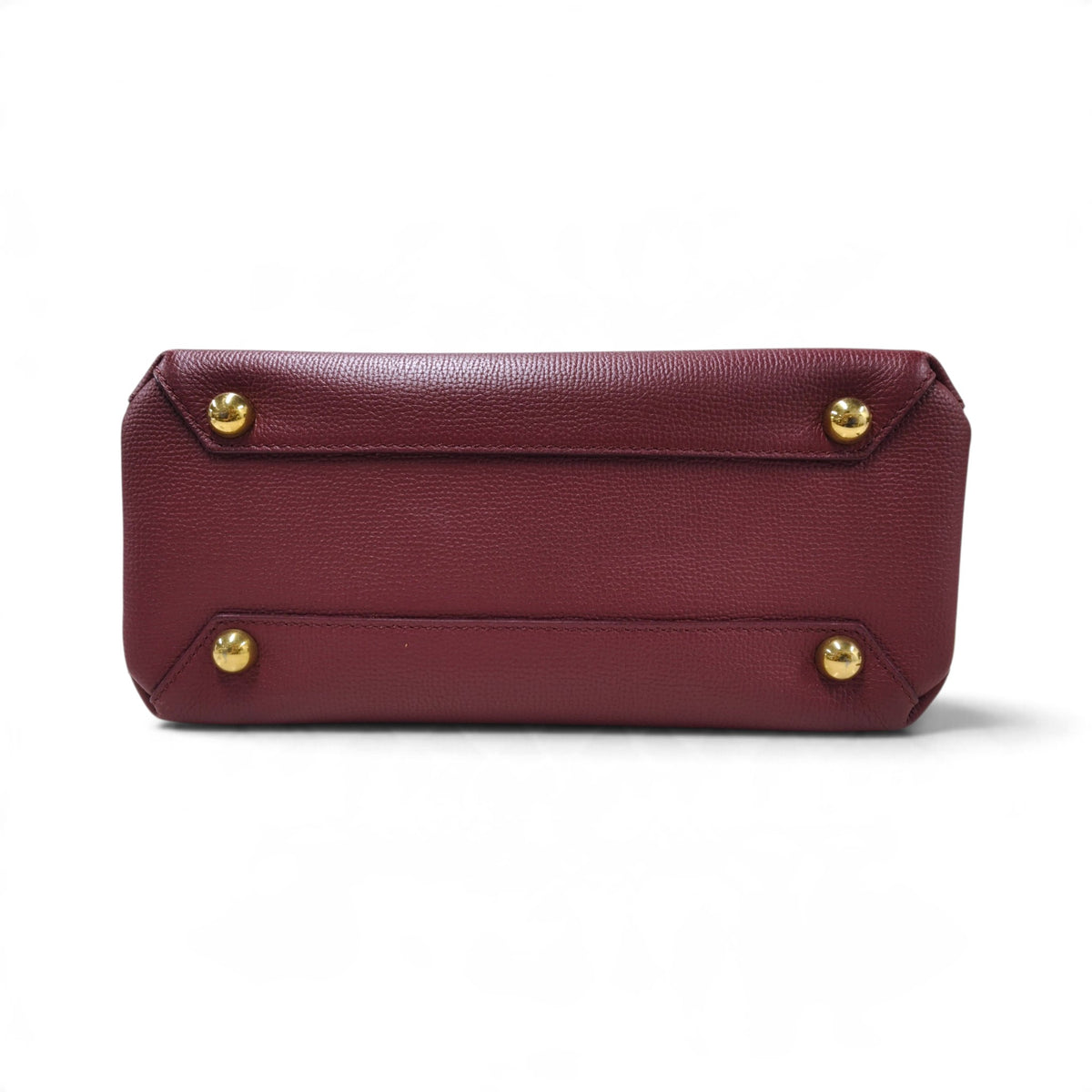 BURBERRY LONDON 2WAY Bag ITCORDI17CAL Rank (B) Red And Beige scratch