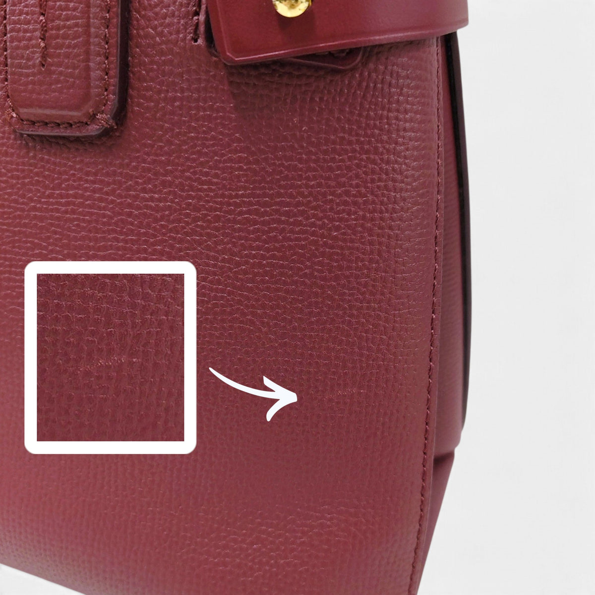 BURBERRY LONDON 2WAY Bag ITCORDI17CAL Rank (B) Red And Beige scratch