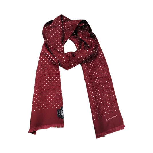 DOLCE & GABBANA Scarf Rank(A) Burgundy
