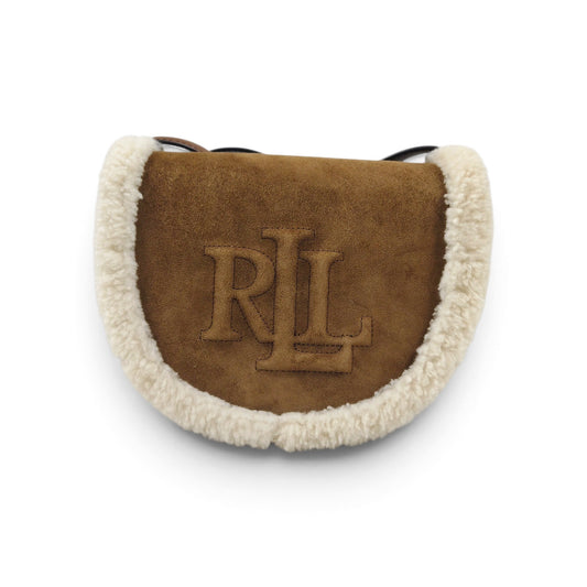 RALPH LUAREN SHOULDER BAG 0200010149 RANK(B) BROWN STAIN