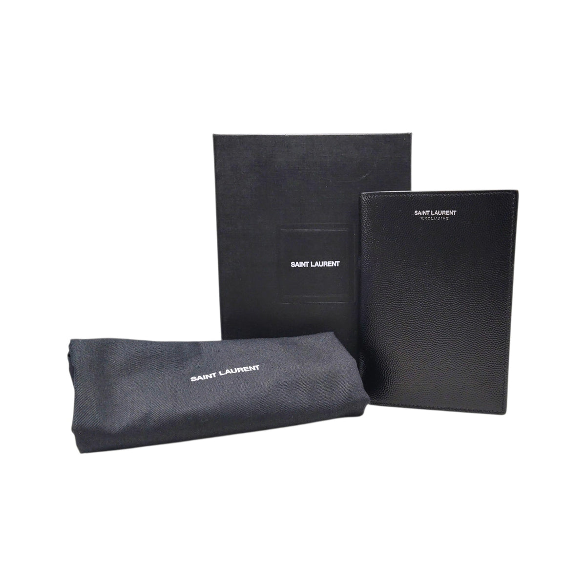 Saint Laurent Paris Notebook Cover TGN563245 0319 Rank(A) Black EXCLUSIVE