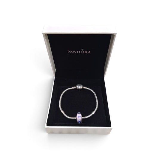 PANDORA Bracelet ALE S925 Butterfly Pink Rank B