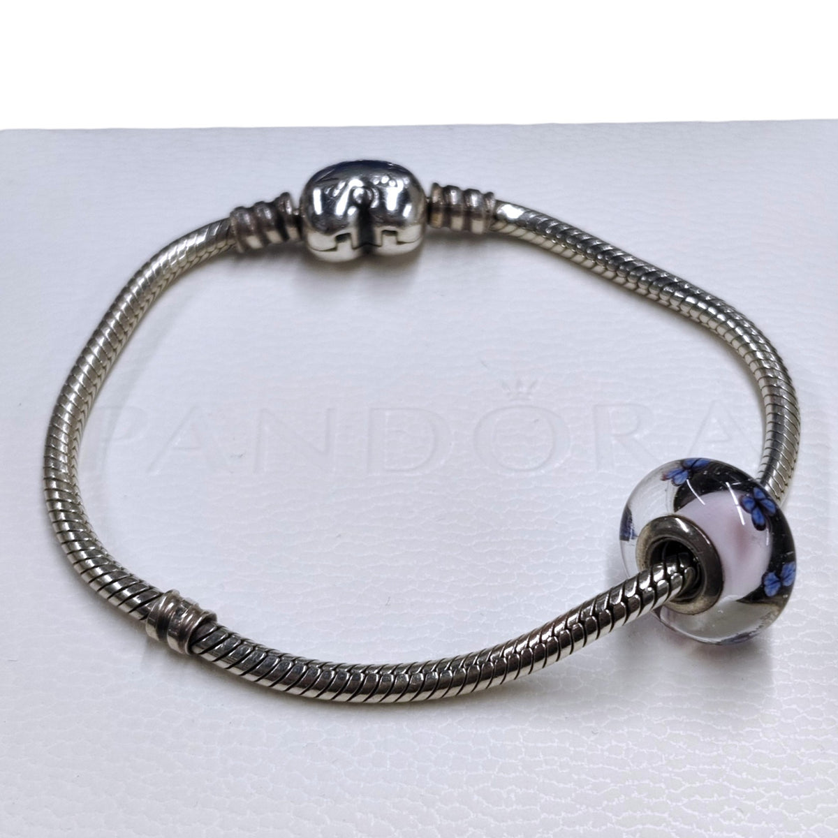 PANDORA Bracelet ALE S925 Butterfly Pink Rank B