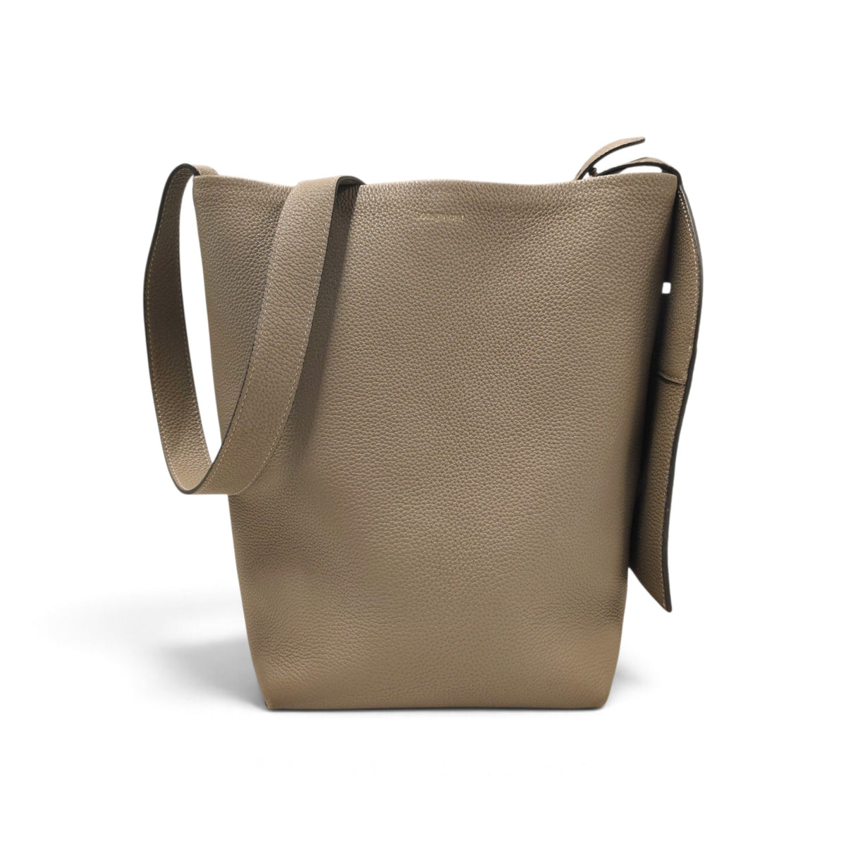Songmont Shoulder Bag Icon Medium Bucket Bag Rank (B) Beige Stain