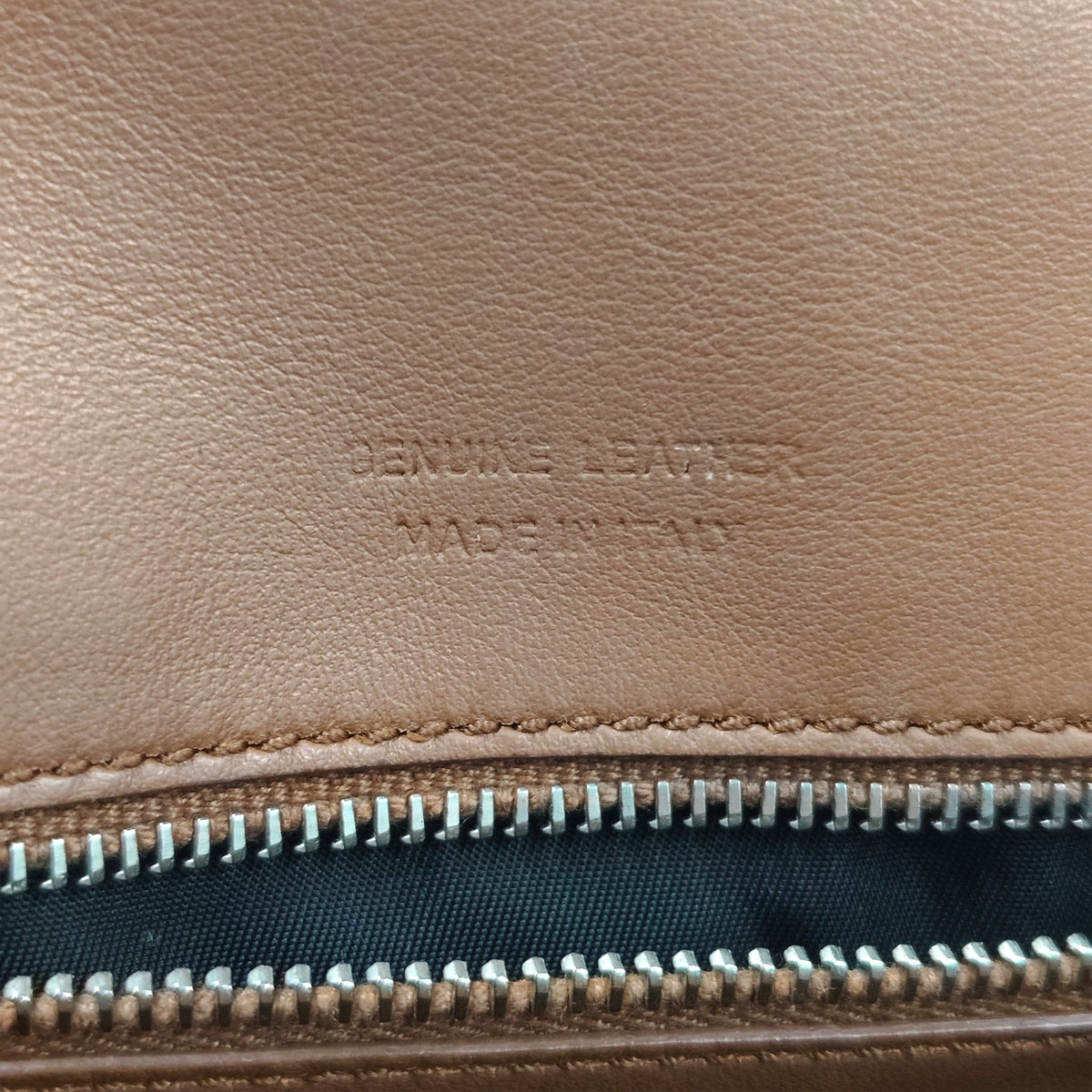 TOD'S Double T 2WAY Bag (AB) Brown Small Damage A048