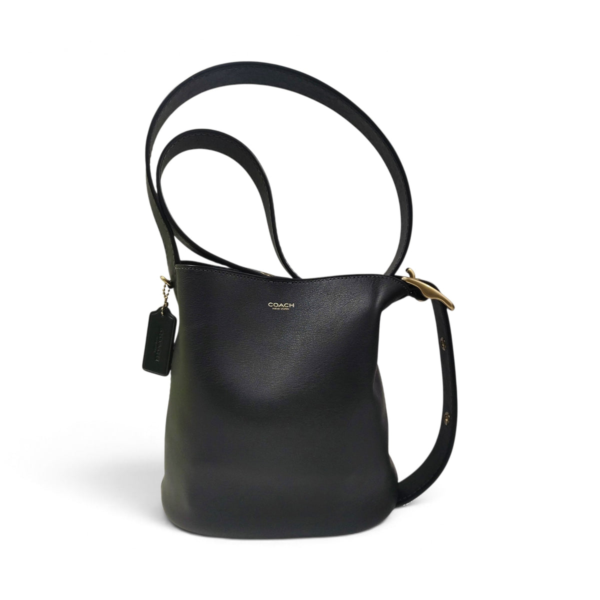 COACH Shoulder Bag Rank (B) Black Bleeker Bucket Bag 21 CX07