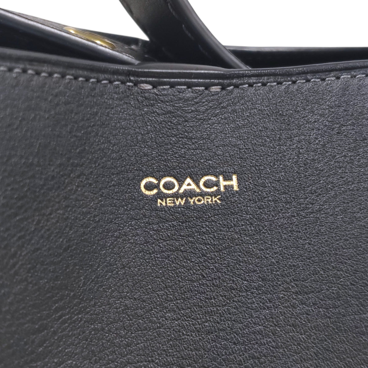 COACH Shoulder Bag Rank (B) Black Bleeker Bucket Bag 21 CX07
