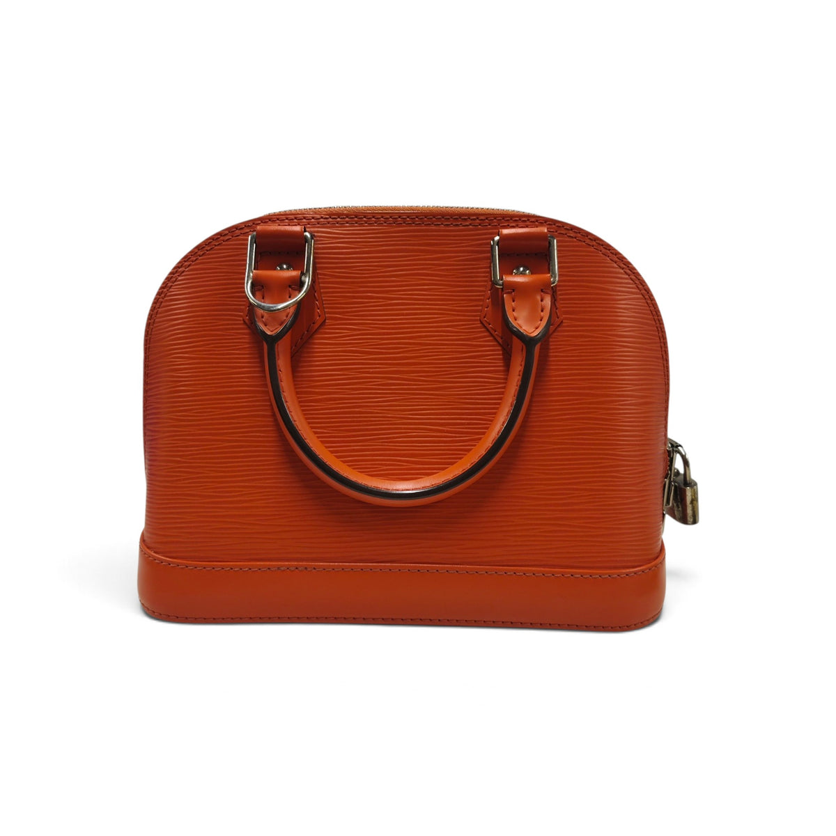 LOUIS VUITTON 2WAY Bag EPI M40854 Orange MI3193 Rank AB