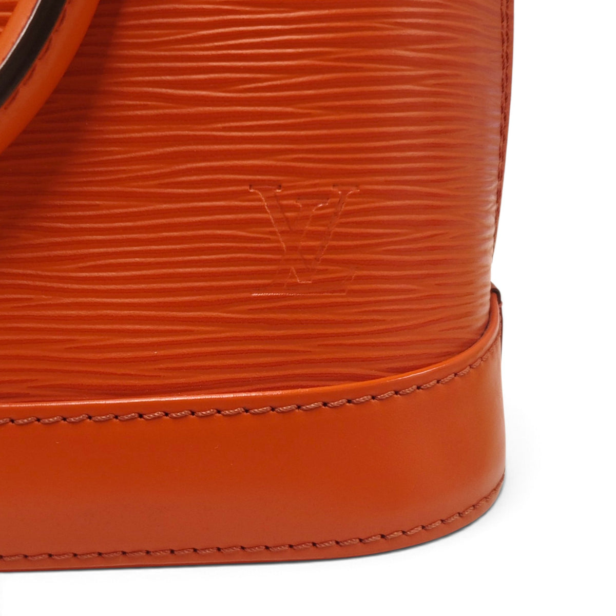 LOUIS VUITTON 2WAY Bag EPI M40854 Orange MI3193 Rank AB