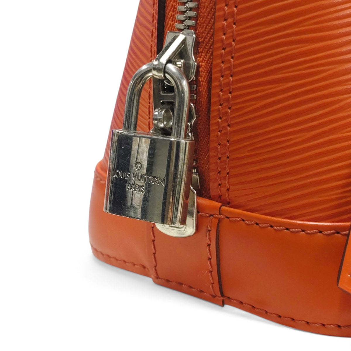 LOUIS VUITTON 2WAY Bag EPI M40854 Orange MI3193 Rank AB