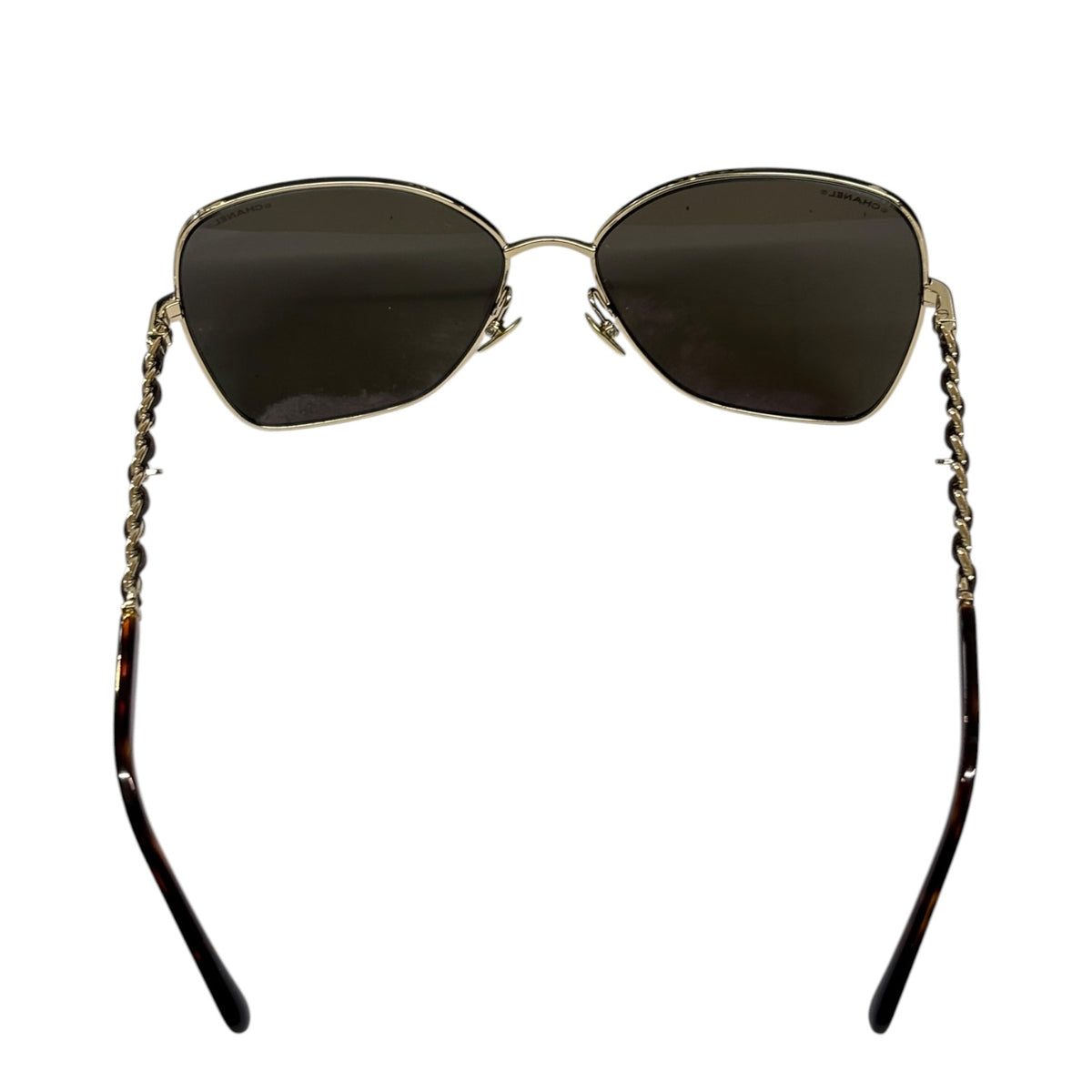 CHANEL Sunglasses 4274-Q Black Lady's With Box Set Rank (A)