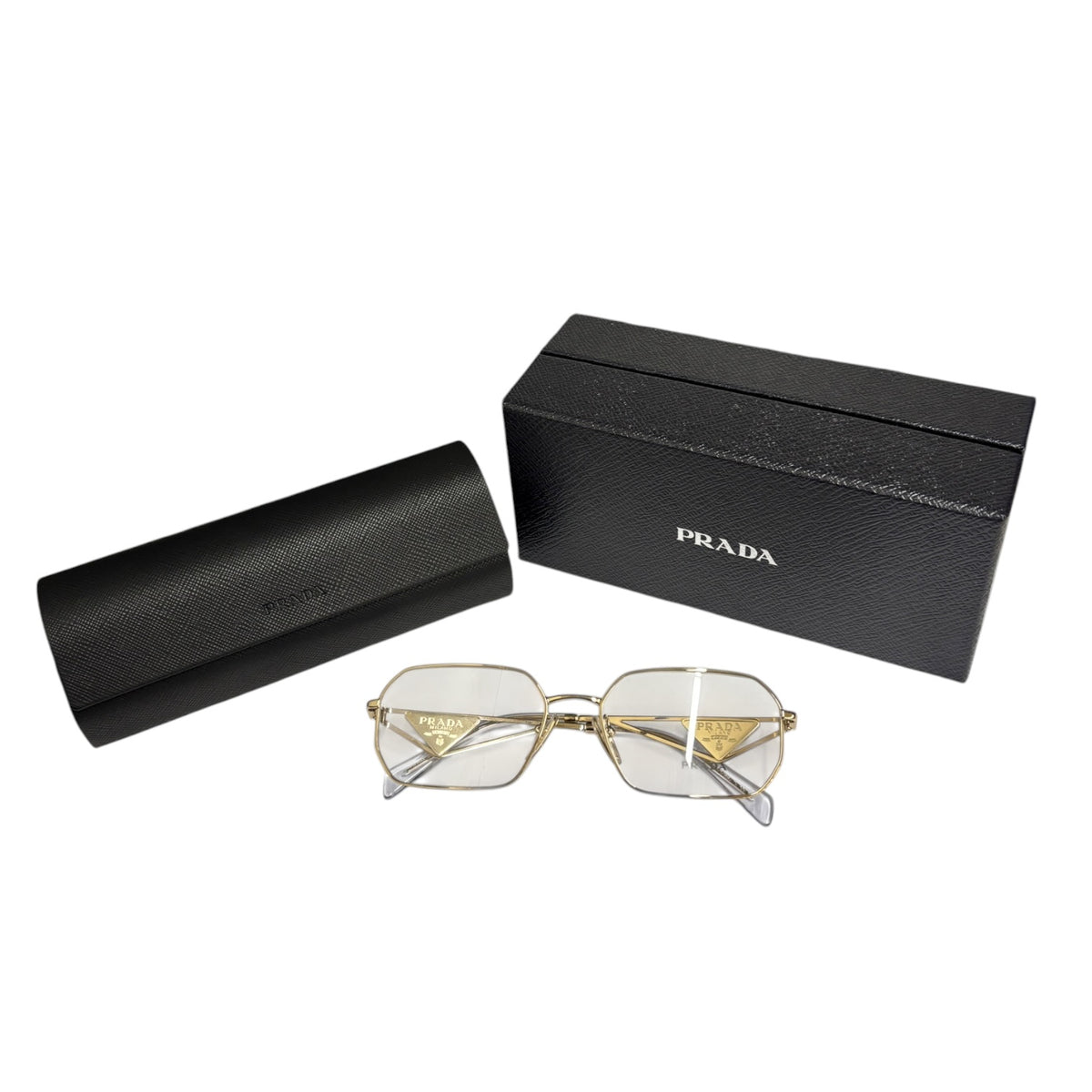 PRADA Glasses  VPR A5 Rank (A) Gold