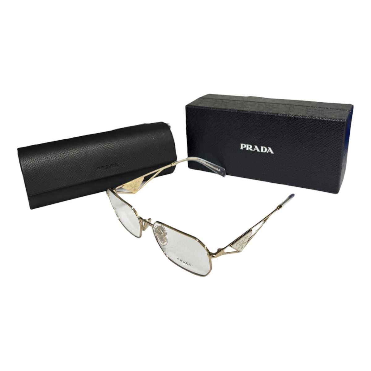 PRADA Glasses  VPR A5 Rank (A) Gold
