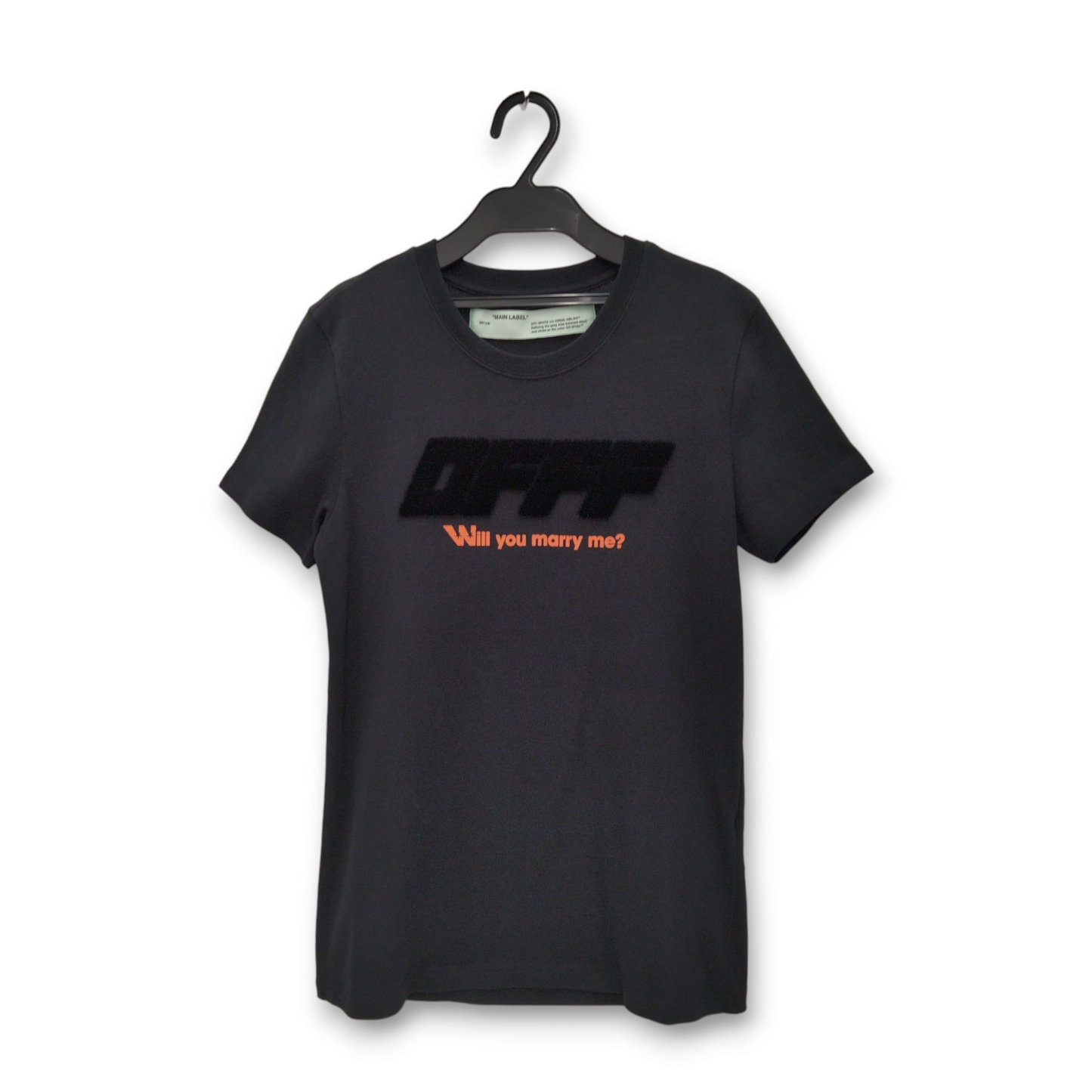 OFFWHITE T-shirt XS Lady's 0WAA049F18B07058 Black Rank B