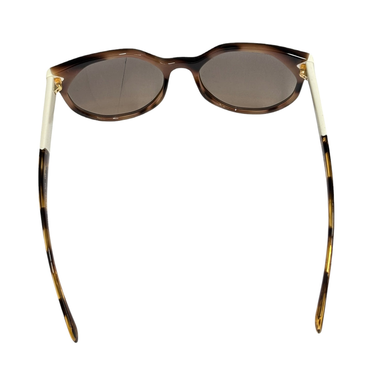 PRADA Sunglasses SPR11T White/Brown With Box Rank (A)