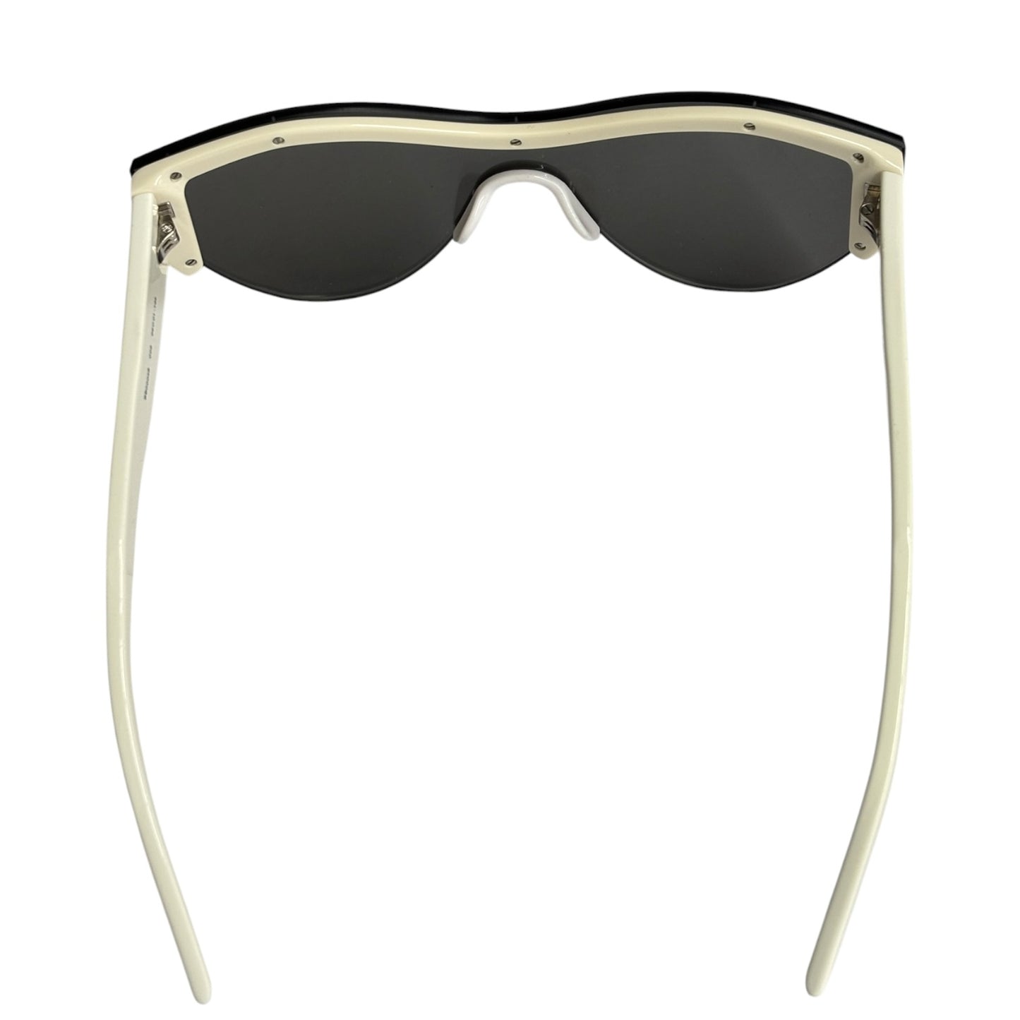 Balenciaga Sunglasses BB0004S White/Gray Rank (B) With Box