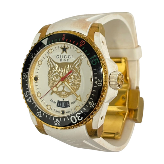 GUCCI Wrist Watch 136.3 Rank (C) Stain