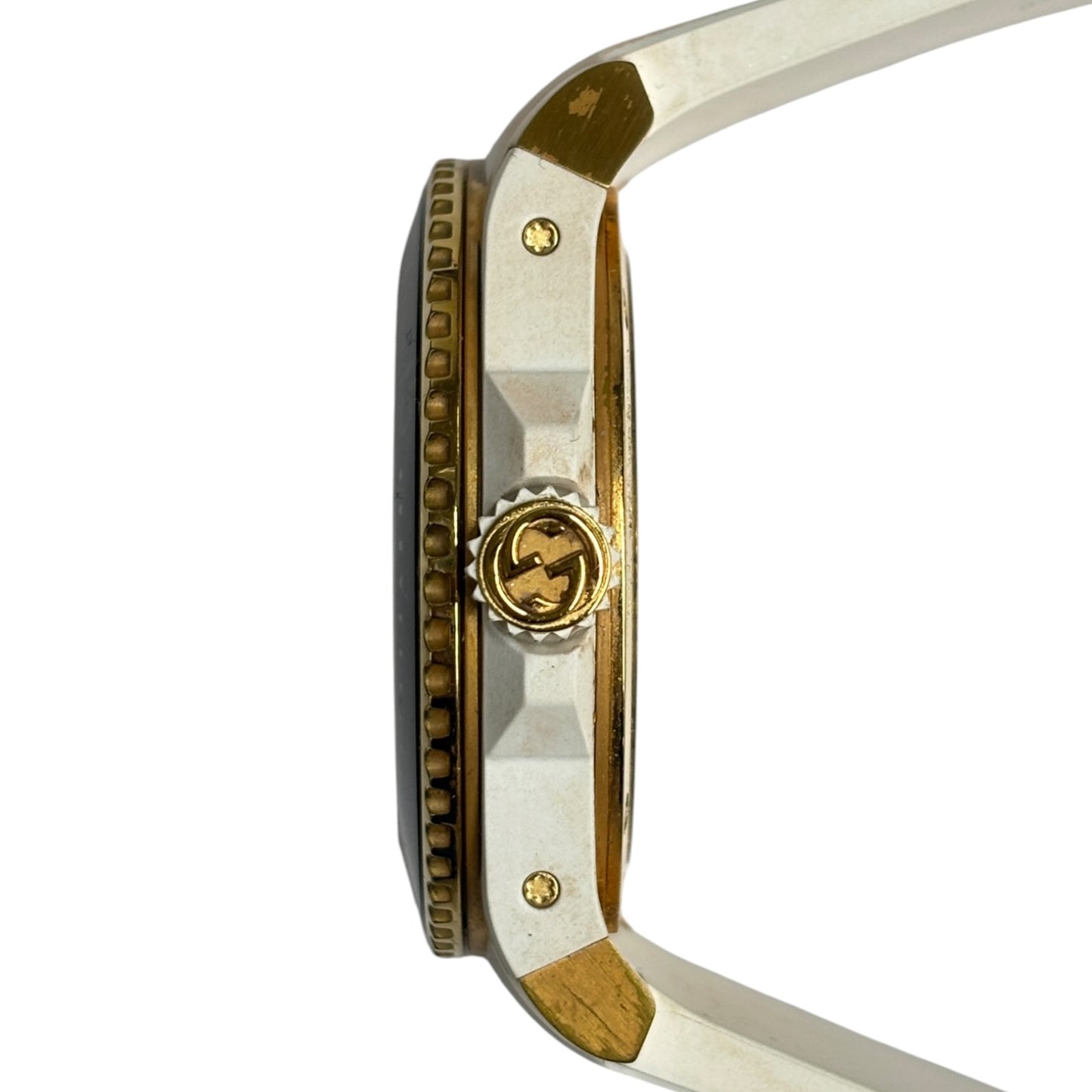 GUCCI Wrist Watch 136.3 Rank (C) Stain