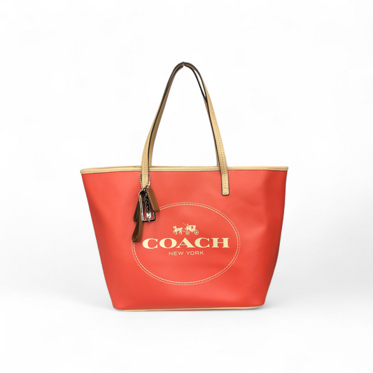 COACH Tote Bag F33006 Brown Rank(B)